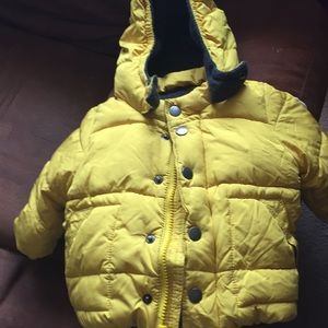 Baby gap jacket yellow super cute